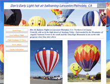 Tablet Screenshot of flydonsearlylight.com